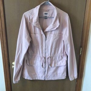 Old Navy Cargo Jacket in Light Pink
